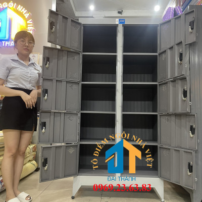 Tủ hồ sơ 10 cửa Đại Thành giá rẻ cao 1m8x90cm