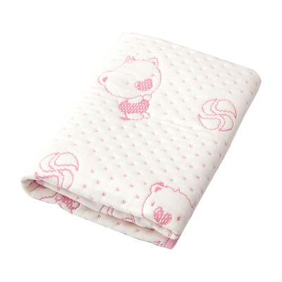 Combo 5 miếng size 50x70cm màu hồng tấm lót chống thấm cotton 4 lớp VIETMAT