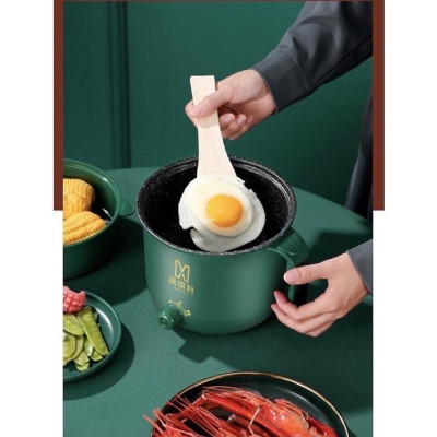 nồi lẩu điện mi ni nấu cơm,cháo 18cm đa nămg