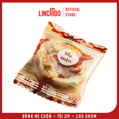 Bánh Me Cuộn - Đặc Sản Đồng Tháp - Túi Zip 100 Gram