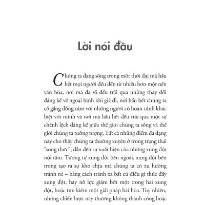 Triết Lí Của Người Hai Mặt