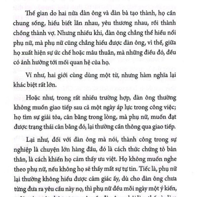 Đàn Ông Sao Hoả Đàn Bà Sao Kim - Bách Khoa Toàn Thư Về Quan Hệ Hai Giới (Bìa Cứng)