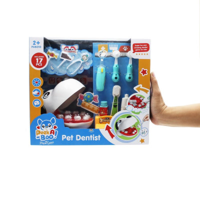 Đồ Chơi Bộ Nha Sĩ Thú Cưng - Peek A Boo PAB010 (17 Chi Tiết)