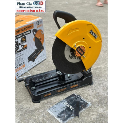 MÁY CẮT SẮT HUKAN 2250W (HK-G1-CM2550S ) - ĐỘNG CƠ 100% DÂY ĐỒNG- BẢO HÀNH chính hãƞg.