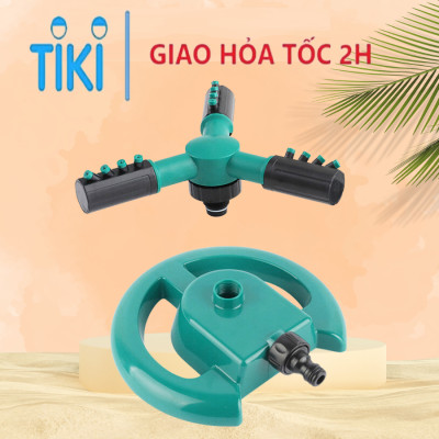 Vòi phun nước tưới cây - Mát mái bằng nhựa tự động xoay 360 độ PaKaSa 