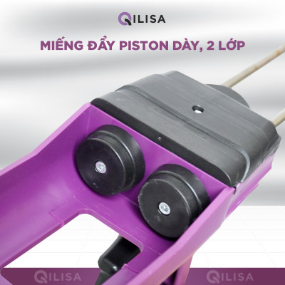 Súng Bơm Keo Chà Ron Qilisa 2 Thành Phần - Súng Bơm Keo Loại Thường Màu Tím
