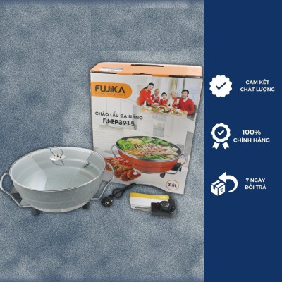 Nồi Chảo Lẩu Điện Đa Năng NK Media MD-CL8399 Kèm Khay Hấp - Hàng Chính Hãng