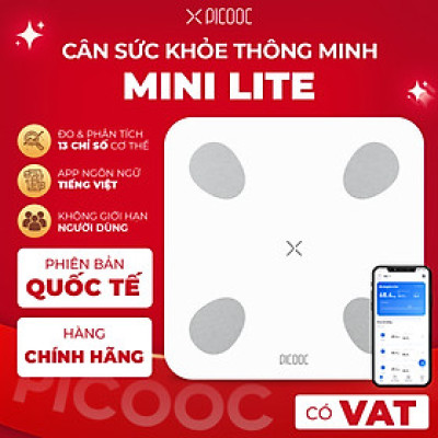 Cân sức khỏe thông minh PICOOC Mini Lite - Hàng chính hãng - Tiêu chuẩn CE
