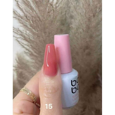 Sơn Thạch Lẻ Màu 15ml Làm Nail, Màu Nước Gạo, Sữa Chua, Nâu Nude, Thạch Cam, Đỏ Rượu Vang Gel Đậm Đặc, Lên Màu Chuẩn Bền Sơn Gel Nữ