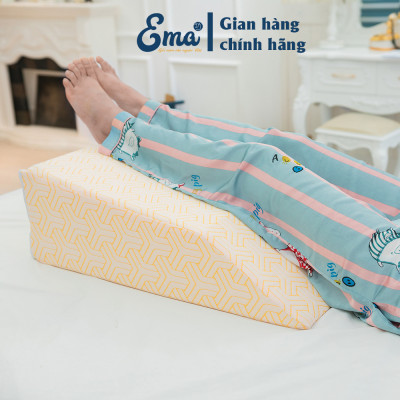 Gối kê chân chống giãn tĩnh mạch chân Ema thế hệ thứ 2 - Chiều cao chuẩn y tế - Bác sĩ khuyên dùng