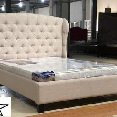Giường ngủ Châu Âu Juno Sofa kích thước 1m6 hoặc 1m8 x 2m