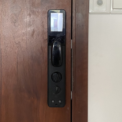 Khóa vân tay thông minh tự động màn hình chuông DEMAX SL866 BN