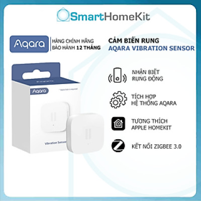 Cảm biến rung Aqara Vibration Sensor DJT11LM Zigbee – Bản Quốc Tế – Hàng Chính Hãng