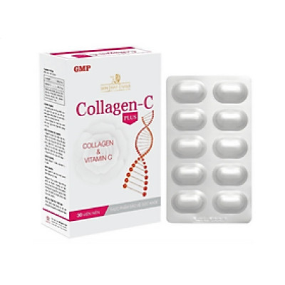 COLLAGEN C PLUS - MDP USA Hộp 30 viên - Chai 100 viên