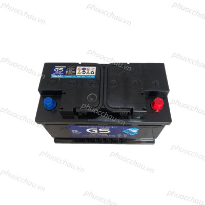 Bình Ắc Quy 12V-80Ah, Ắc Quy Ô Tô GS MF DIN 80L