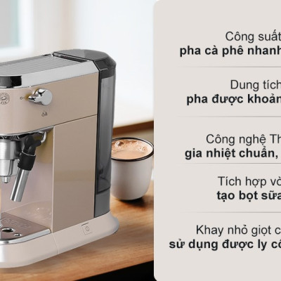 Máy pha cafe Delonghi EC785.BG - Hàng chính hãng