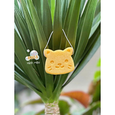 Bông Rửa Mặt Sợi KonJac Lành Tính VACOSI BN02/03/04 Gồm 3 Hình Dáng - VACOSI Konjac Cleansing Sponge