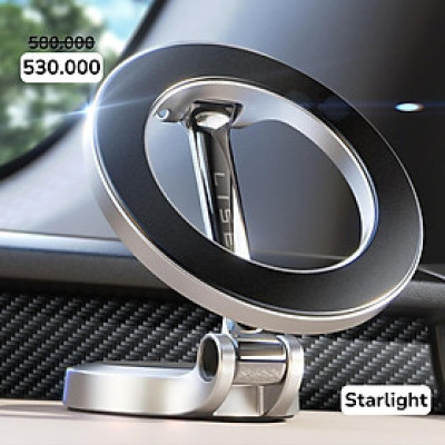 Giá đỡ điện thoại xe hơi The Ring từ tính xoay 360 độ - Hàng chính hãng