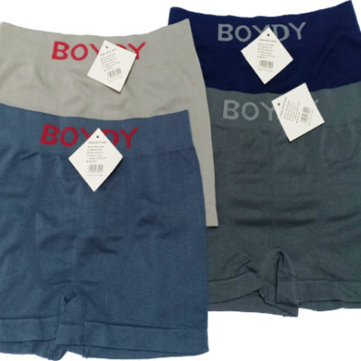 Set 10 quần lót đùi nam in chữ Boydy màu ngẫu nhiên