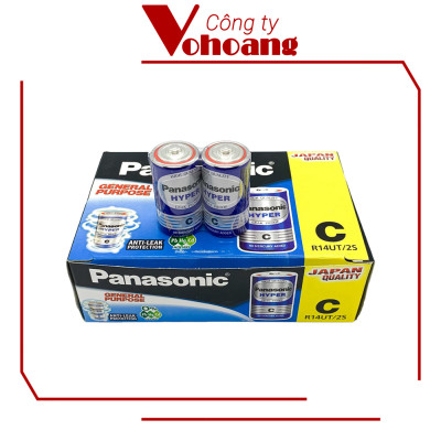 Pin C carbon Panasonic R14UT/2S chính hãng
