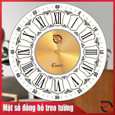 Mặt Số Đồng Hồ Để Bàn Cỡ Nhỏ (6cm) - Chất Liệu Giấy In Ảnh Cao Cấp, Đa Dạng Mẫu Mã
