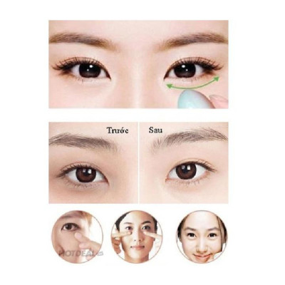 Máy Massage Mắt Kiểu Bút Chống Thâm Quầng Mini 408 - Bút Matxa Mắt Mini Thư Giãn Bọng Mắt (Massage Device Pen Electric Eye Massager)