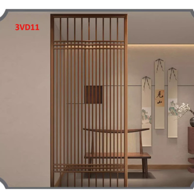 Vách ngăn phòng khách, nhà bếp bằng gỗ 3VD11 - Nội thất lắp ráp Viễn Đông