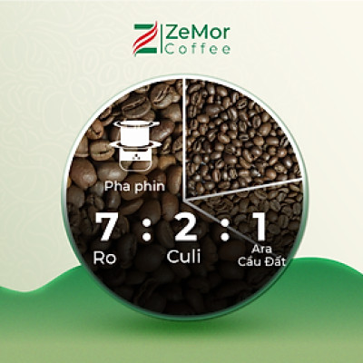 Cà phê ZeMor Coffee Mix theo Tỉ lệ Thơm Ngon - Giá Tốt Lựa Chọn Hàng Đầu Cho Quán