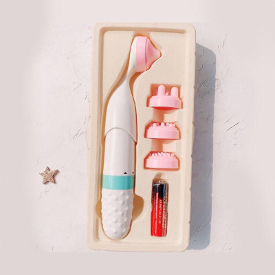 Máy rửa mặt, massage ( mát xa) mắt, mặt đa năng tiện lợi, có thể mua máy riêng (tặng kèm pin sẵn)