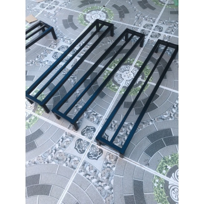 Kệ sắt kê chậu cây Dài 50 cm.Rộng 15-20-25cm Cao 10-15-20cm.hộp thép 20 x 20 mm ( Hàng Chính Hãng )