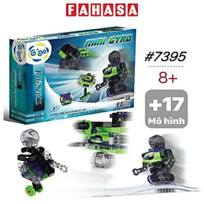 Đồ Chơi Lắp Ráp Robot Tự Cân Bằng - Mini Gyro - Gigo Toys #7395 (88 Mảnh Ghép)