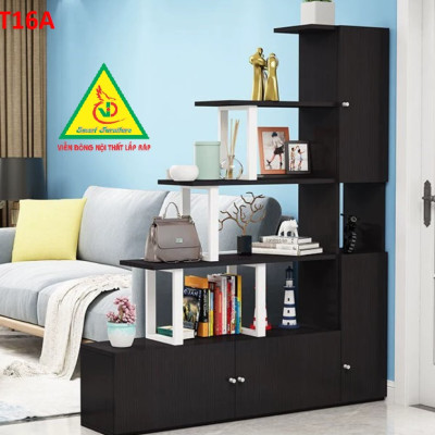 TỦ KỆ TRANG TRÍ KIÊM VÁCH NGĂN VNTT16 - Nội thất lắp ráp Viendong Adv