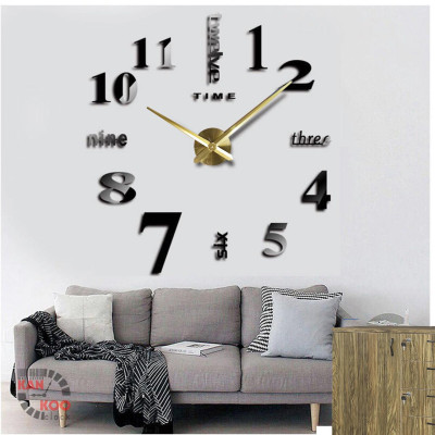 (COMBO- 08}- Bộ phụ kiện 05 MÓN lắp đồng hồ dán tường cỡ lớn 1.2 mét, đồng hồ dán tường 3Dcó kim phút 31.5cm tính từ tâm