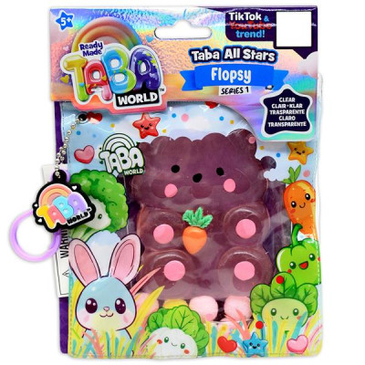 Đồ Chơi Móc Khóa Squishy - Taba World 855009-6L - Thỏ Con