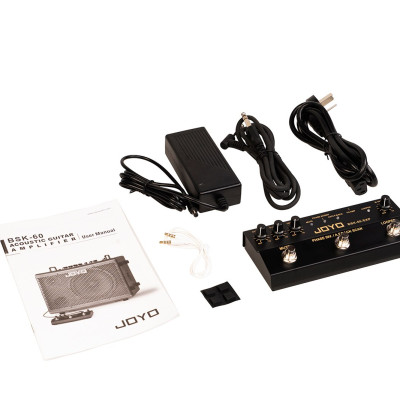  Amplifier dùng cho đàn guitar acoustic Joyo Acoustic Guitar Amplifier BSK 60 W - Hàng Chính hãng