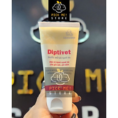 Vemedim Diptivet Kem Bôi Ngoài Da dạng mỡ Tri Viêm Da, Ghẻ Xà Mâu, Nhiễm Trùng Da cho Chó Mèo