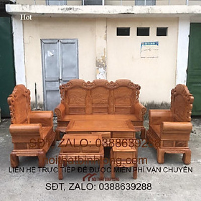 Bàn Ghế Khổng Minh Gia Cát Lượng Gỗ Gõ Đỏ