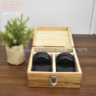 BỘ ĐÁ MASSAGE 18 VIÊN - GIỮ NÓNG LÂU (18 viên đá/1 bộ)