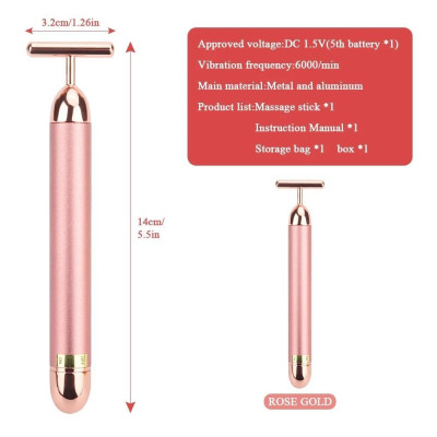 Máy massage cầm tay mini Wikileaks làm thon gọn khuôn mặt, tạo hình V-line, massage