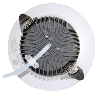 Đèn âm trần 12w vành trắng_ sáng sáng 6000K - GSATN/T-12/6000K