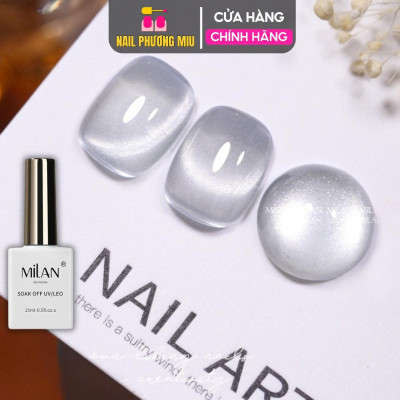 Sơn Gel Mắt Mèo Ánh Trăng Kim Cương Milan Pha Lê Vendeeni Chai 15ml, Đậm Mướt Độ Bóng Cao, Bền Màu Chuyên Dùng Làm Nail, Không Ố Móng Nail Phương Miu