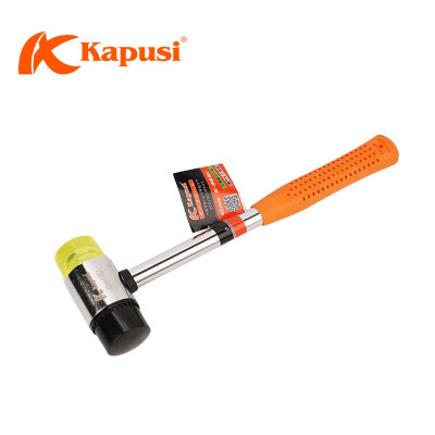 Búa cao su đa năng 2 đầu vàng đen KAPUSI đủ kích cỡ