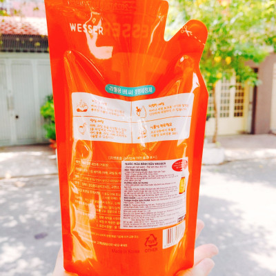 Nước rửa bình sữa Wesser (gói)