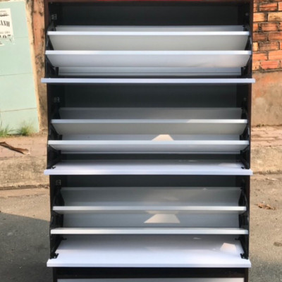 Tủ đựng giày thông minh (3 cánh vân sồi) - TG80-01