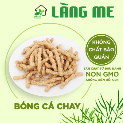 Bóng Cá Chay Loại Ngon 1 KG , Thực Phẩm Chay Ngon Thành Phần Tự Nhiên Không Chất Bảo Quản Không Biến Đổi Gen Sườn Non Chay Làng Me