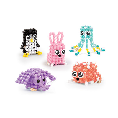 Đồ Chơi Bộ Làm Vòng Tay Tình Bạn Và Thú Cưng LinXo Bạch Tuộc Xanh MAKE IT REAL 6101MIR/BL