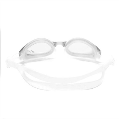 Bộ Kính Bơi Nhật Bản VIEW V610 C (Trong suốt) Chống Tia UV Chống Sương Mù Chuyên Dùng Cho Bơi Buổi Tối Và Nón Bơi View V31(Trắng) - Hàng chính hãng 100% sản xuất tại Nhật Bản