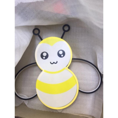 Đèn trần phòng trẻ em,đèn trần hình chú ong vàng DT