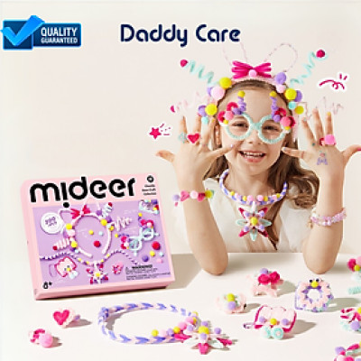 Kẽm nhung làm hoa, kẹp tóc DIY cho bé Mideer Chenille Stem Craft Collection