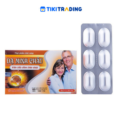 Thực Phẩm Chức Năng Hộp 2 Vỉ Viên Nang Dạ Minh Châu (6 Viên/Vỉ)